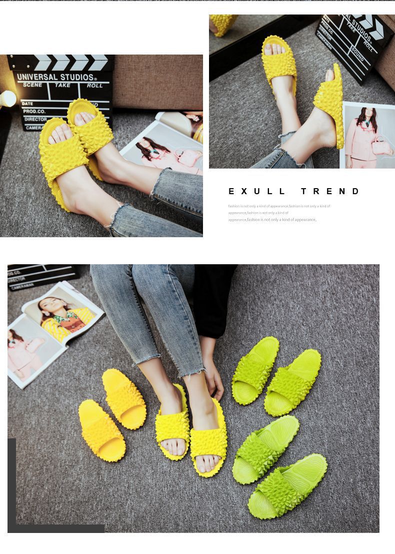 Women's Slip-On Lightweight Waterproof PVC Slippers detail 1