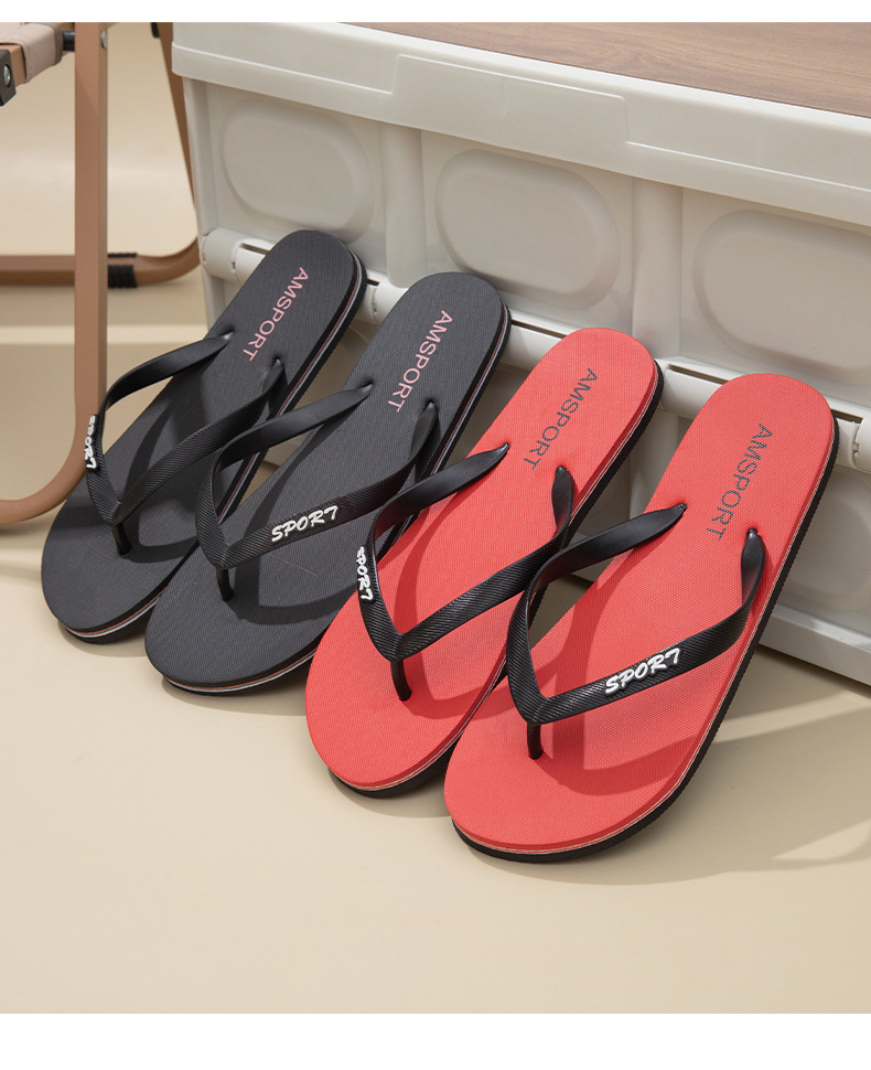 Unisex Lightweight Quick-Dry Beach Flip-Flops detail 4