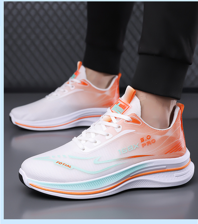Atmungsaktive, dämpfende & leichte Herren-Laufschuhe detail 1