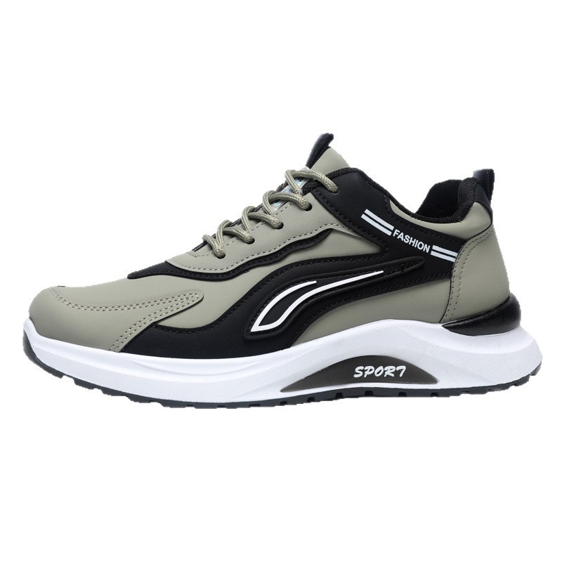 Atmungsaktive Herren Sneaker mit Dämpfung und Schnürung 6