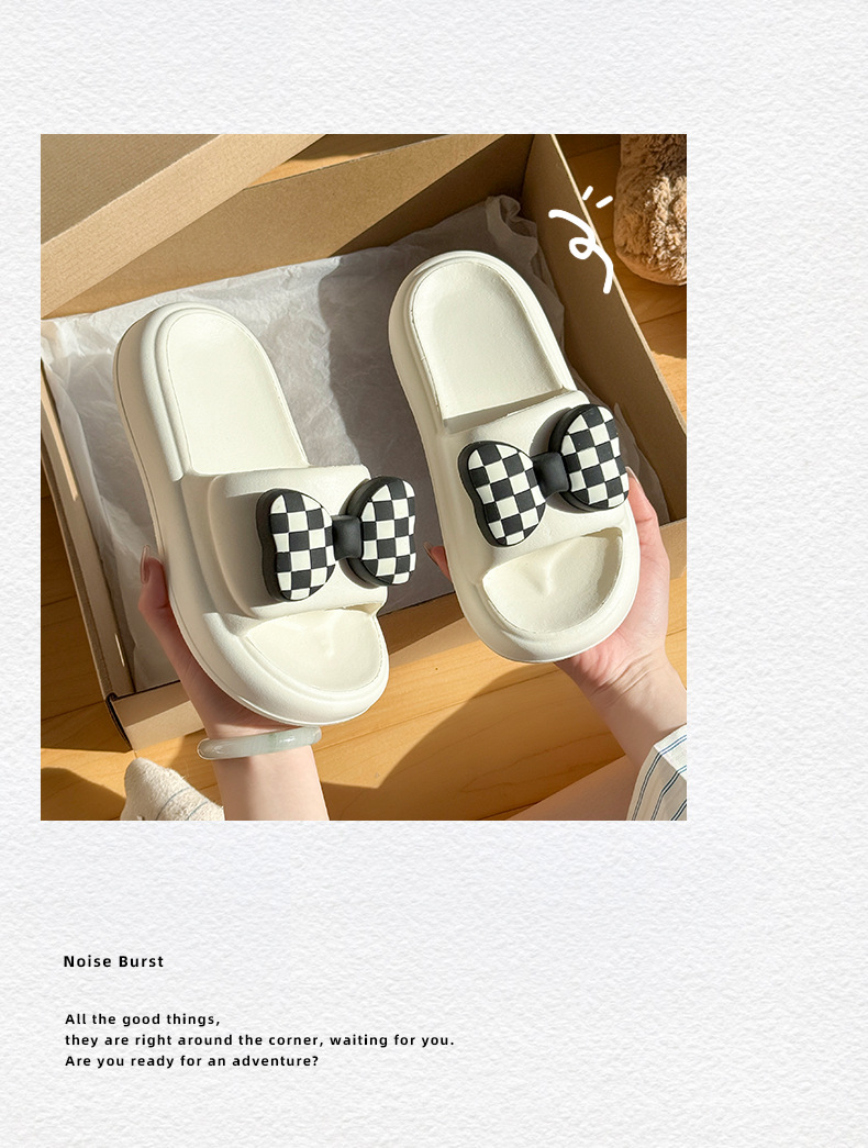 Pantofole con plateau leggere e ammortizzate da donna detail 5
