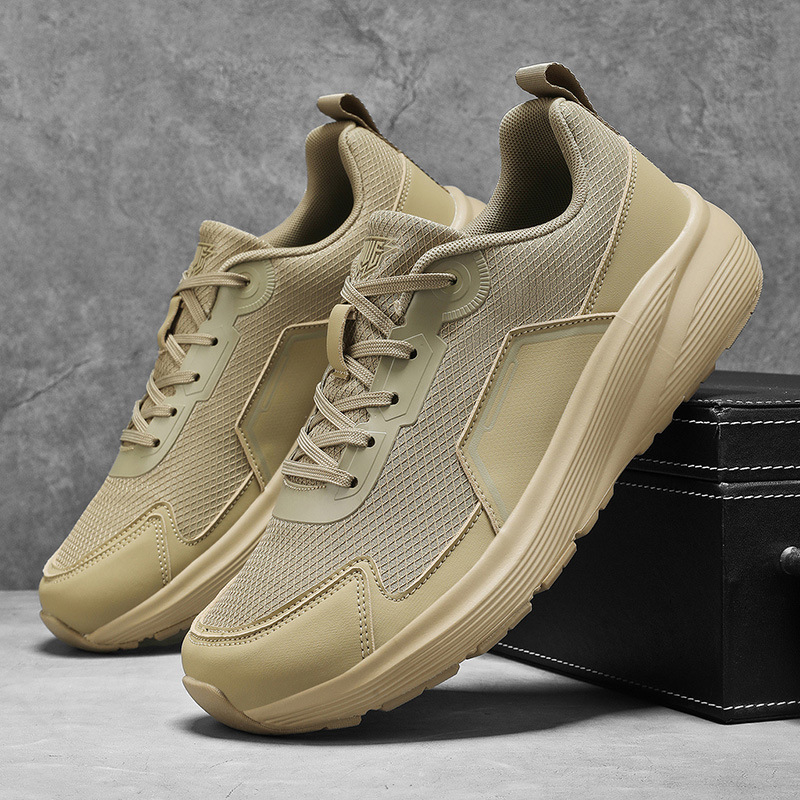 Atmungsaktive, leichte Herren-Sneaker mit Schnürung – Freizeitschuhe 3