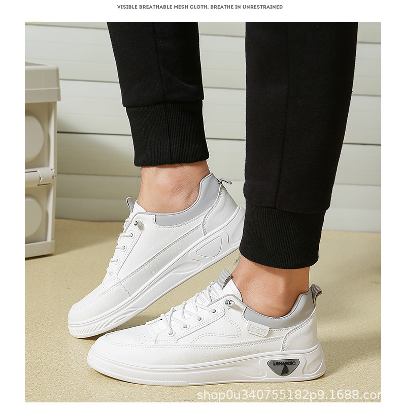 Baskets Homme Casual en Cuir PU – Semelle Antidérapante detail 1