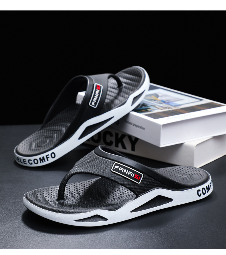 Unisex Lightweight Quick-Dry Non-Slip Flip-Flops detail 5
