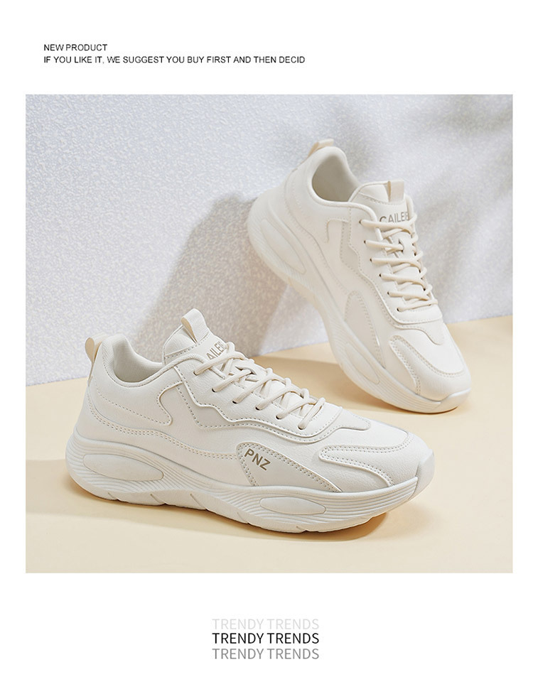 Gepolsterte Plateau-Sneaker für Herren mit Schnürung detail 6