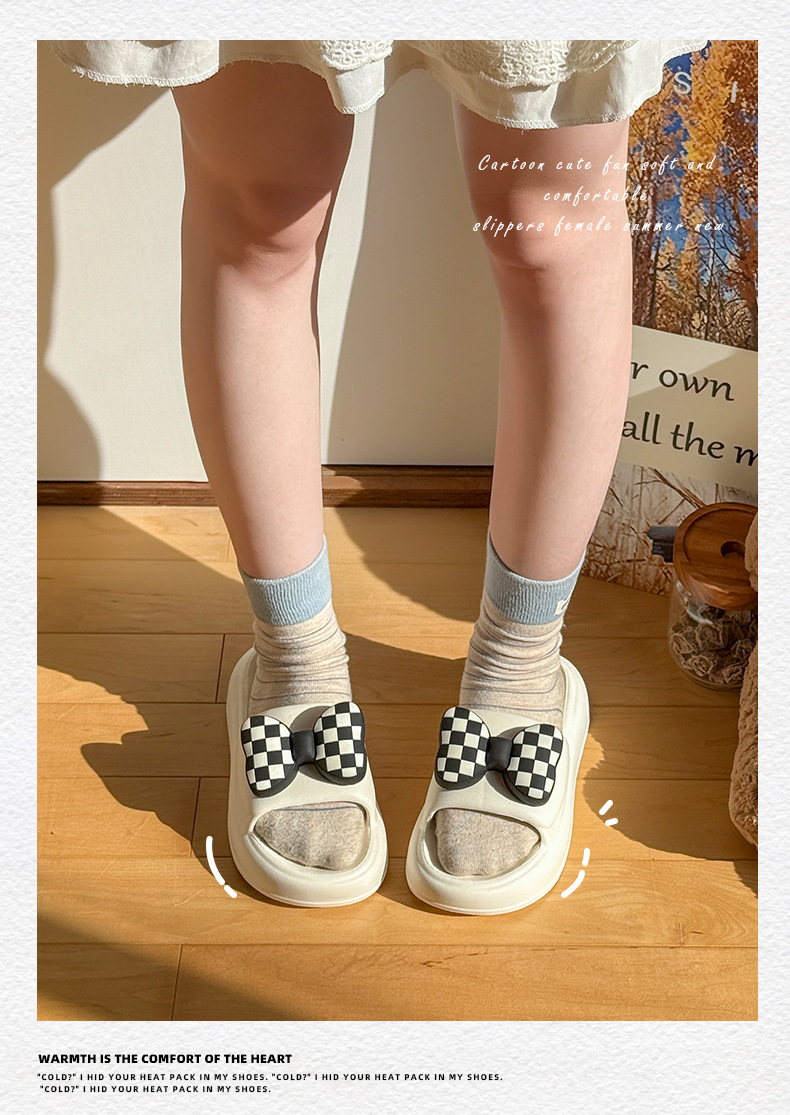 Pantofole con plateau leggere e ammortizzate da donna detail 9