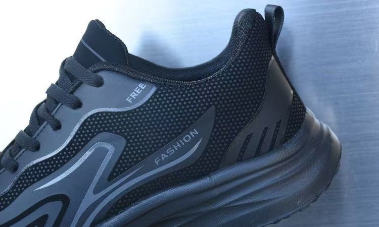 Atmungsaktive gedämpfte Laufschuhe für Herren aus Mesh detail 12