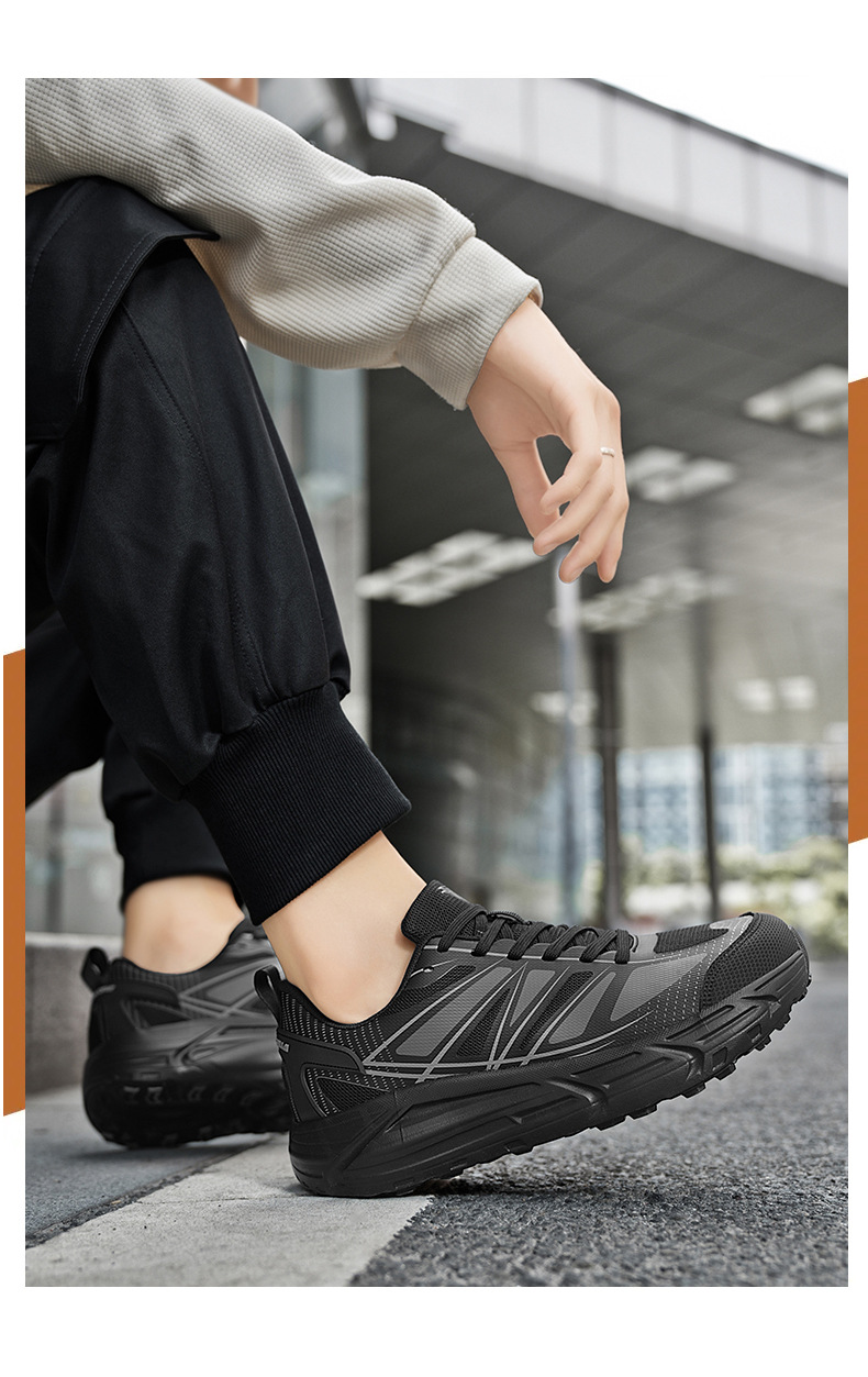 Chaussures de running à plateforme respirantes et amortissantes homme detail 6