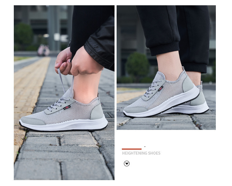 Atmungsaktive, leichte Mesh-Freizeitschuhe für Herren detail 4