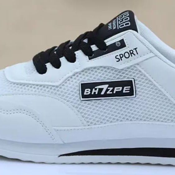 Men's Breathable Mesh Lace-Up Casual Sneakers 4