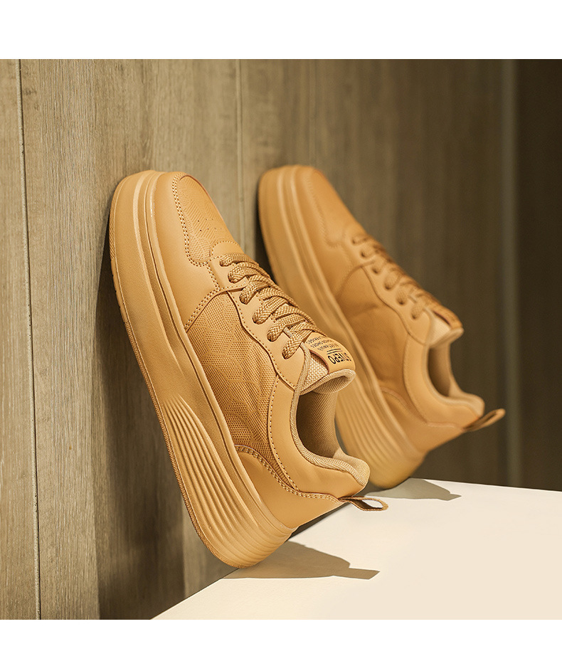 Sneakers casual da uomo stringate con plateau e ammortizzazione detail 9