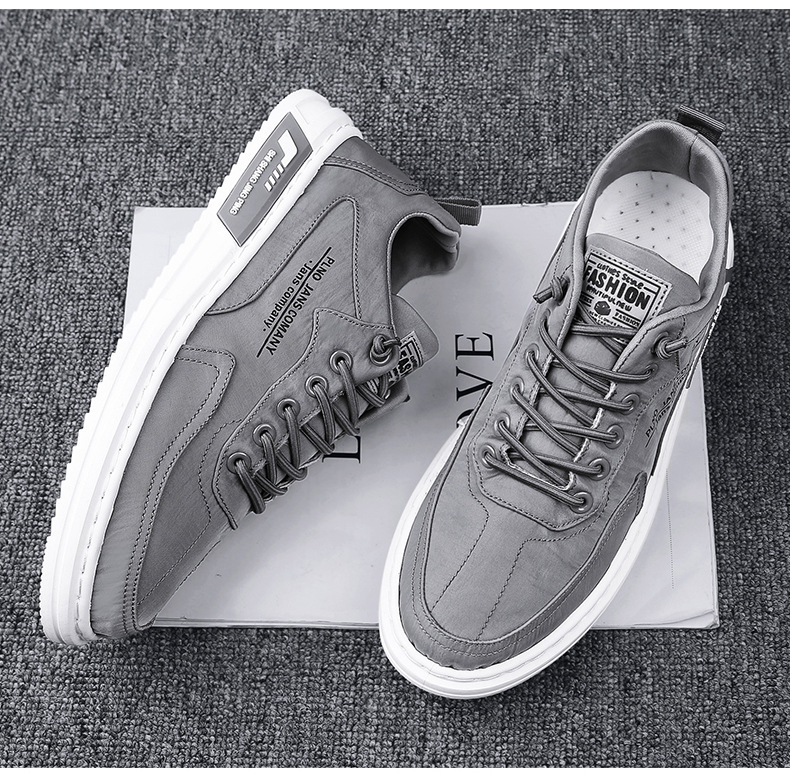 Sneakers Basse da Uomo Stringate – Scarpe Casual Resistenti all'Usura detail 8
