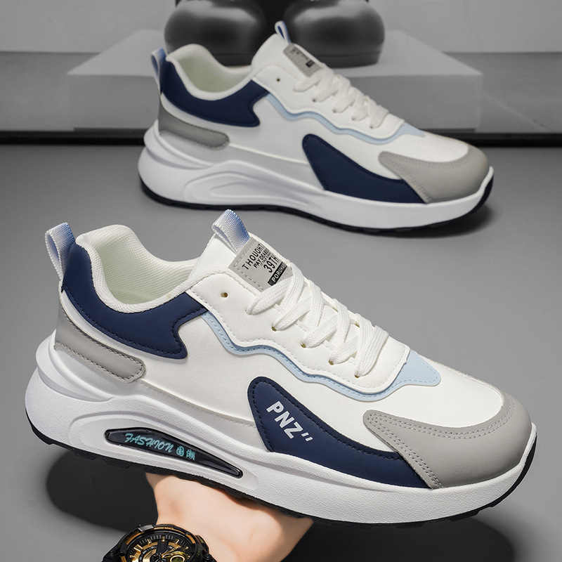Freizeitschuhe für Herren mit Colorblocking & gepolsterter Plateausohle 4