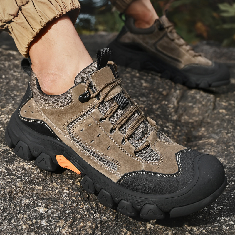 Men's Breathable Suede Non-Slip Athletic Shoes detail 14
