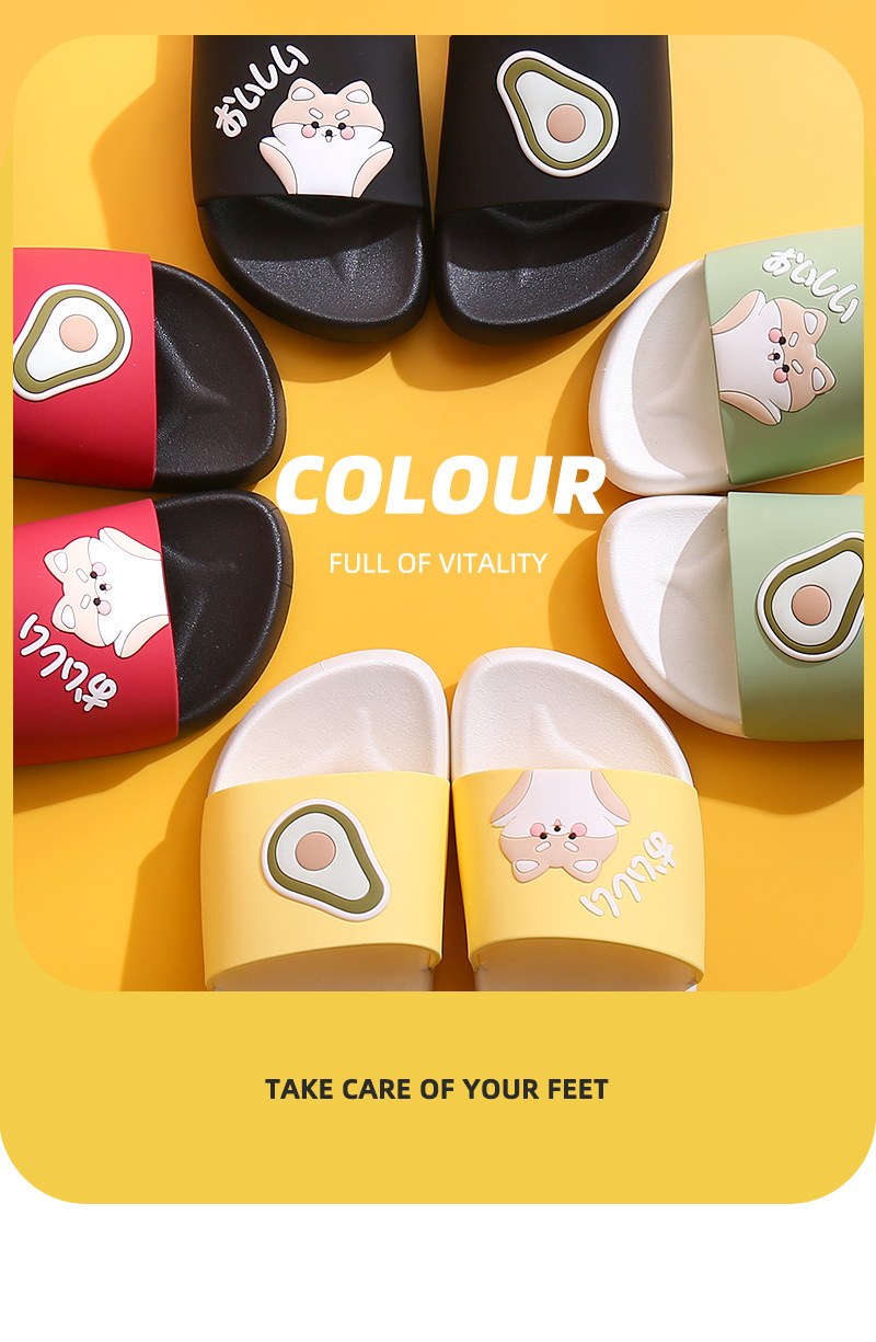 Women's Lightweight Soft-Sole Cartoon Slippers detail 1