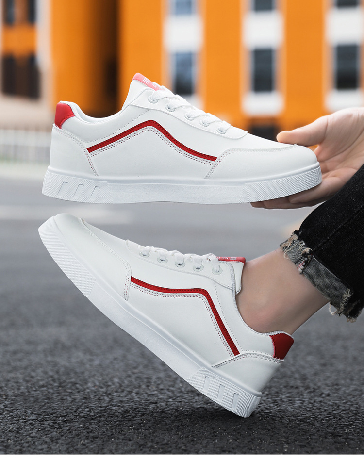 Men's Colorblock Lace-Up Casual Shoes detail 6
