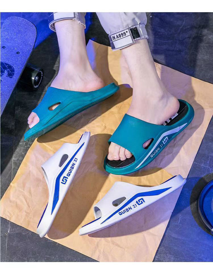 Leichte, gepolsterte Slip-On Pantoletten für Herren detail 5