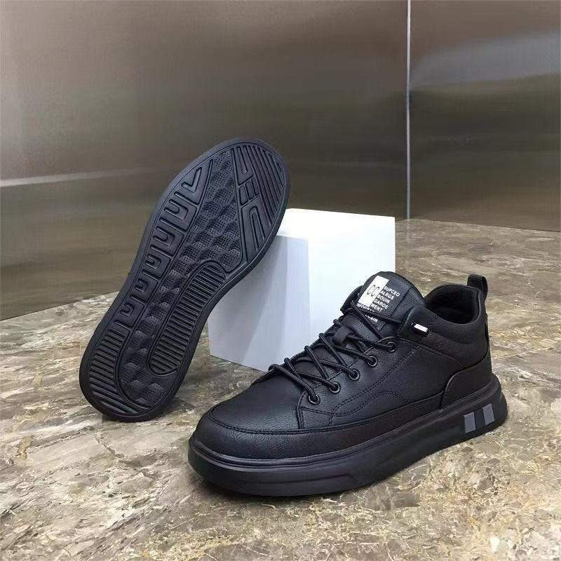 Scarpe casual da uomo in pelle PU stringate con suola ammortizzata detail 8