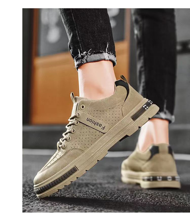 Atmungsaktive Herren-Freizeitschuhe zum Schnüren detail 5