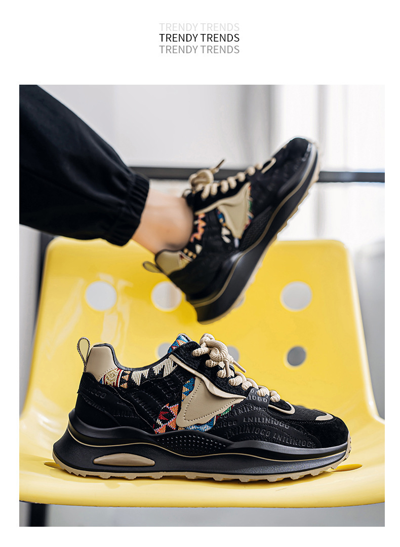 Zapatillas de deporte casuales para hombre estilo étnico detail 12