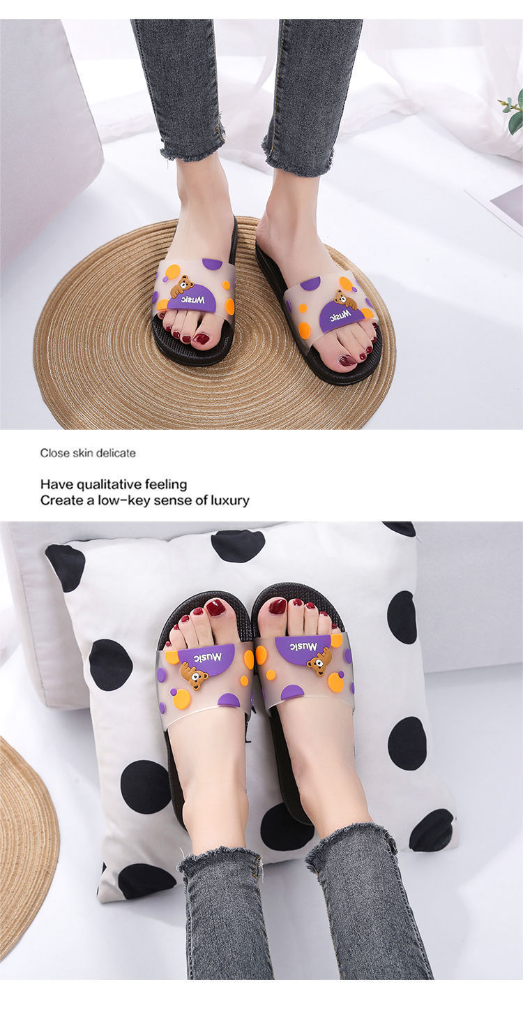 Pantofole aperte da donna leggere e impermeabili detail 2