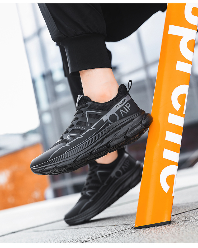 Lichte en ademende heren hardloopschoenen met demping detail 6