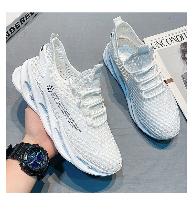Atmungsaktive, leichte Herren-Laufschuhe aus Mesh detail 3