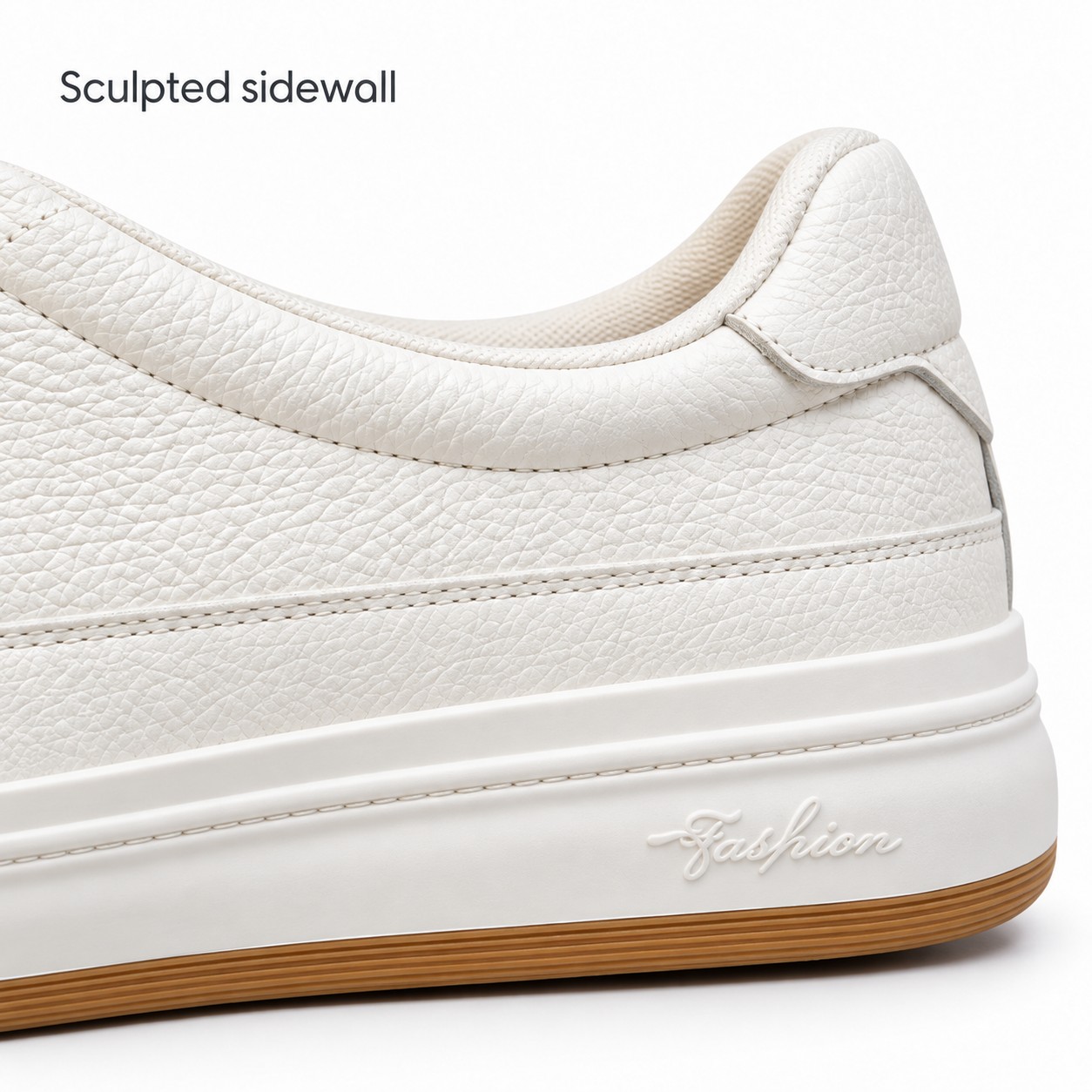 Unisex Full-Grain Leather Platform Lace-Up Casual Shoes detail 4