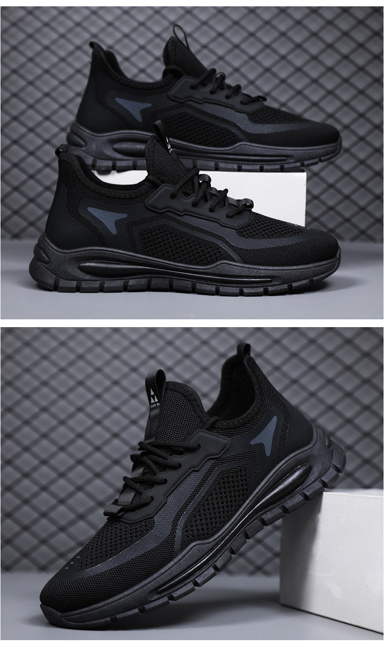 Ademende lichte hardloopschoenen van mesh voor heren detail 12