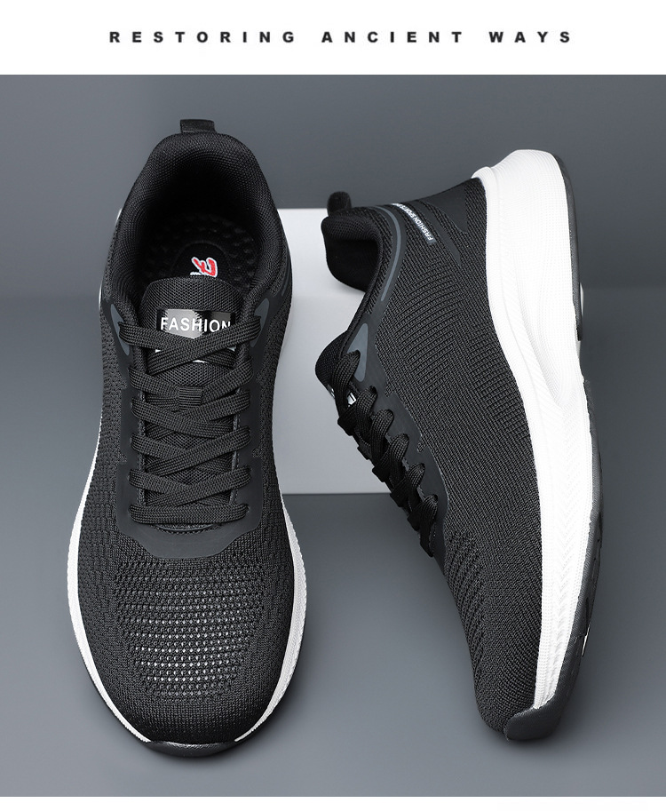 Lichte en ademende mesh hardloopschoenen voor heren detail 9