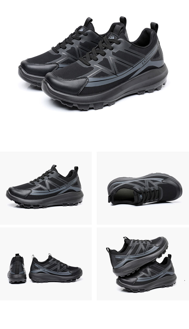 Atmungsaktive, gedämpfte Plateau-Sneaker für Herren detail 9