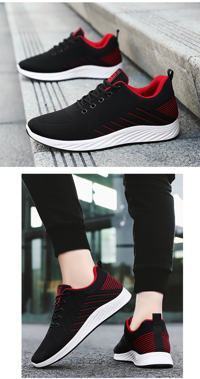Atmungsaktive, leichte Herren-Laufschuhe aus Mesh detail 15