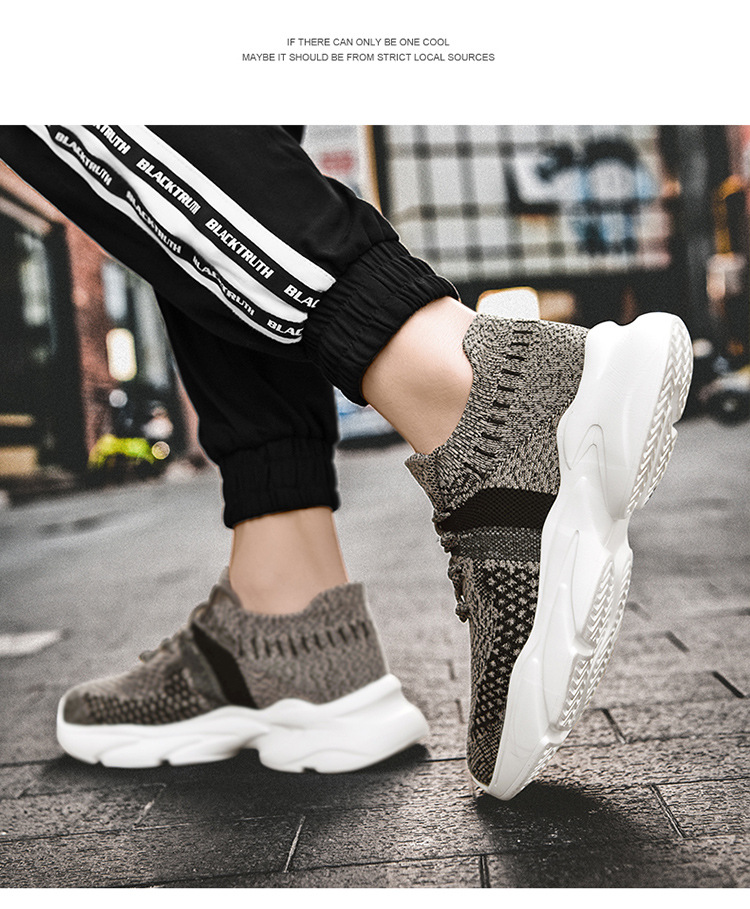 Scarpe da corsa da uomo leggere e traspiranti in mesh detail 5