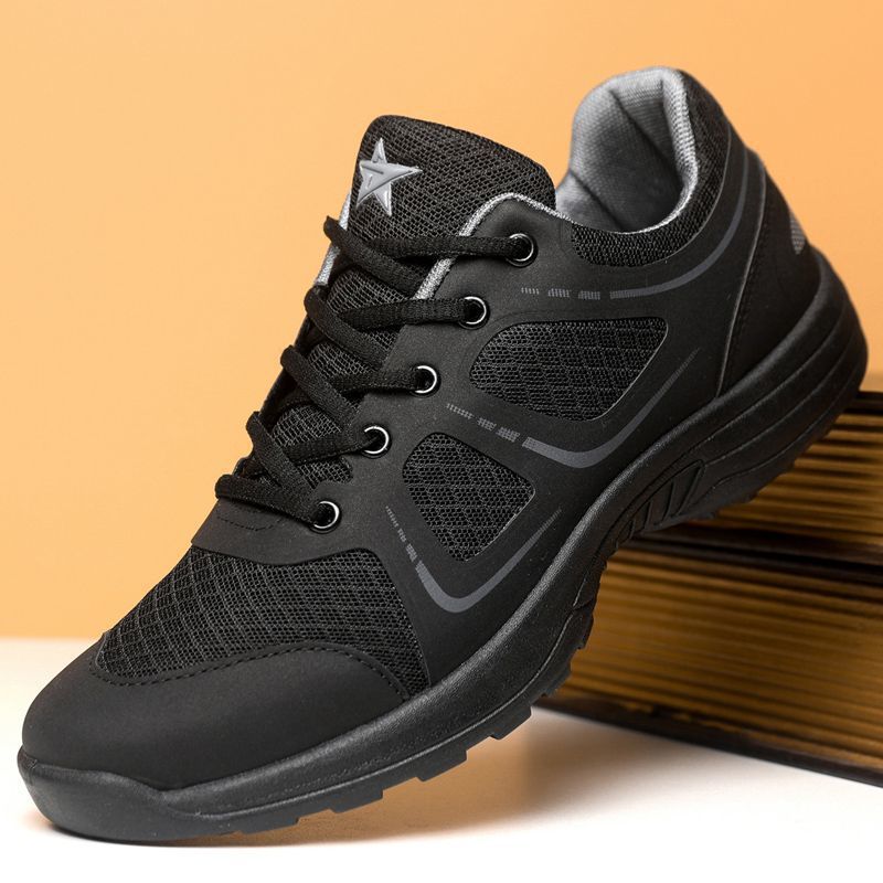 Lichte en ademende mesh hardloopschoenen voor heren 2