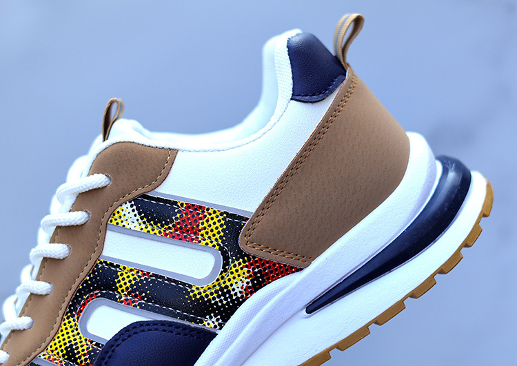 Chaussures casual à lacets et semelle amortissante pour homme detail 16