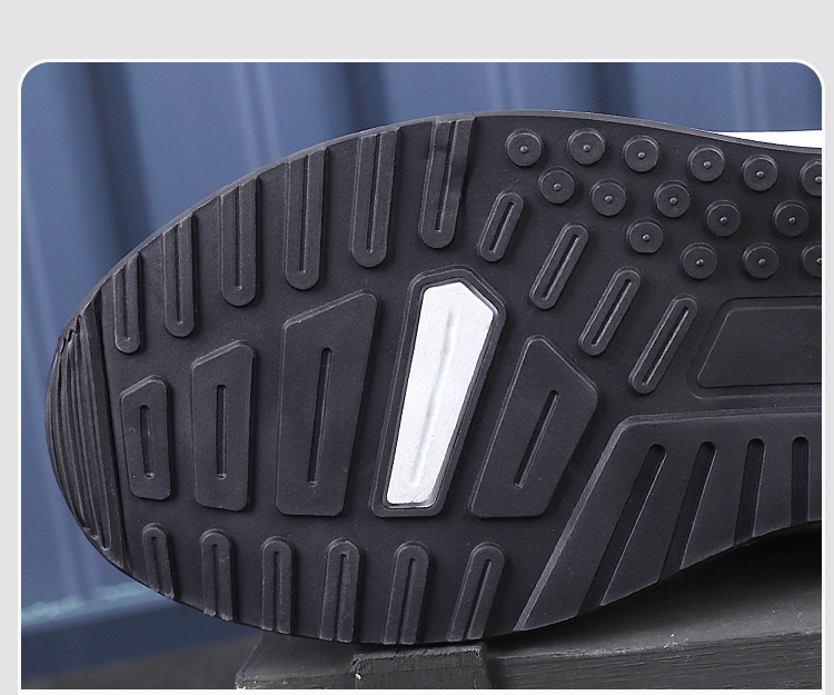Men's Colorblock Cushioned Lace-Up Casual Sneakers detail 4