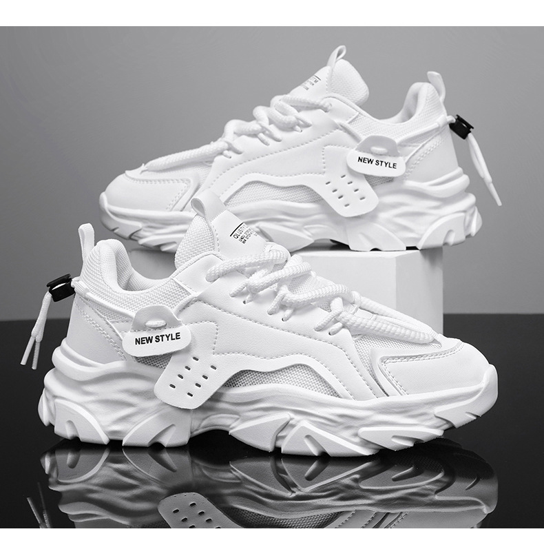 Baskets casual respirantes pour homme avec semelle plateforme detail 8