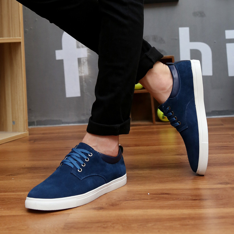 Rauleder-Schnürschuhe für Herren – Rutschfeste Freizeitschuhe 5