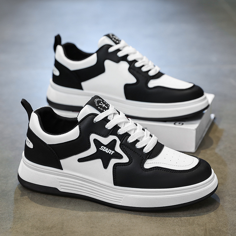 Herren Colorblock Schnür-Sneaker für die Freizeit