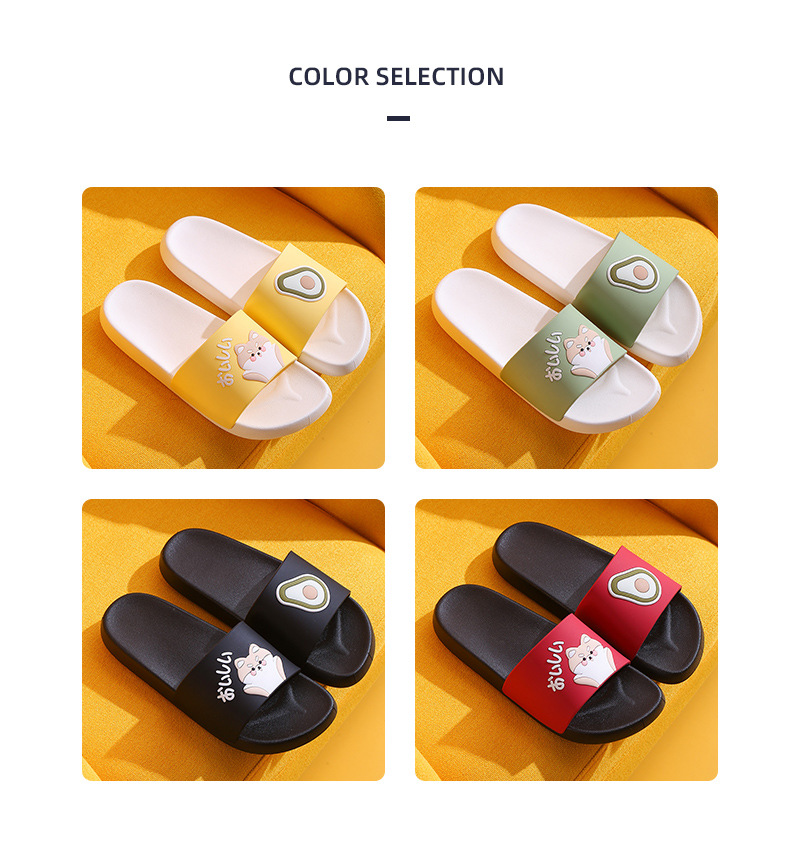 Women's Lightweight Soft-Sole Cartoon Slippers detail 2