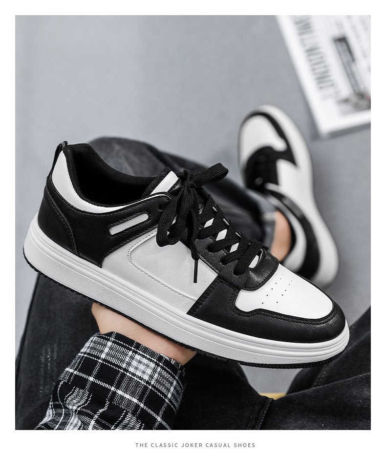 Chaussures casual pour homme à lacets et semelle antidérapante detail 1