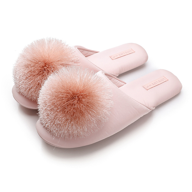 Pink 2460 tassel closed toe