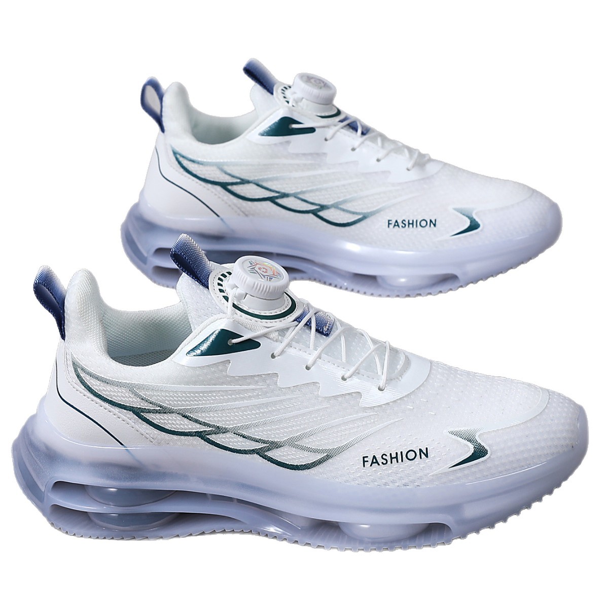 Atmungsaktive gedämpfte Herren-Laufschuhe 6