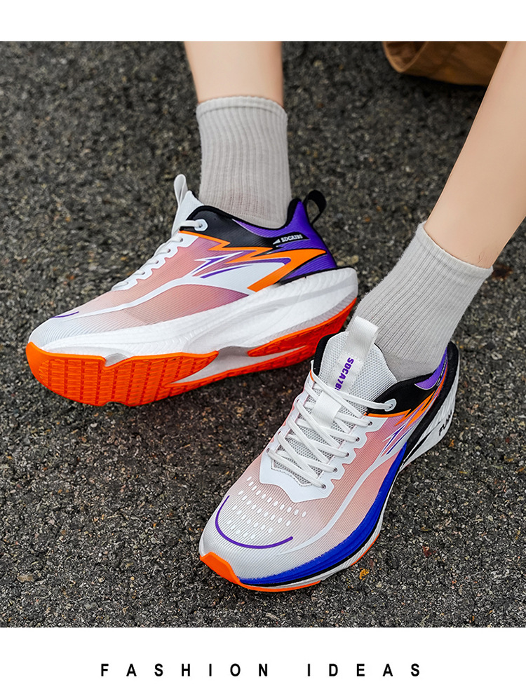 Men's Breathable Cushioned Running Shoes detail 3