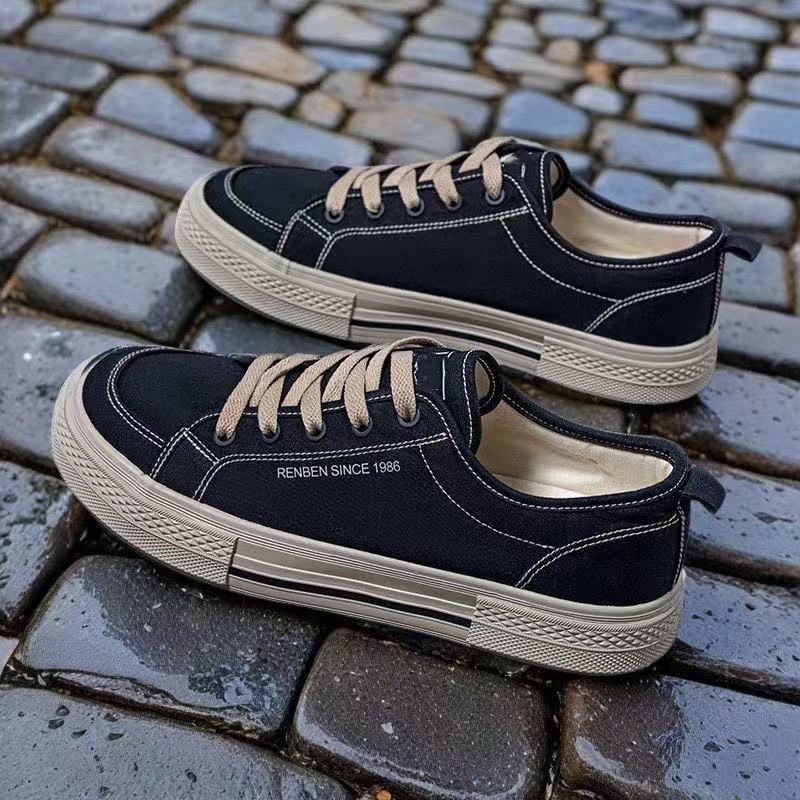 Lichtgewicht casual schoenen voor heren van PU-leer detail 1