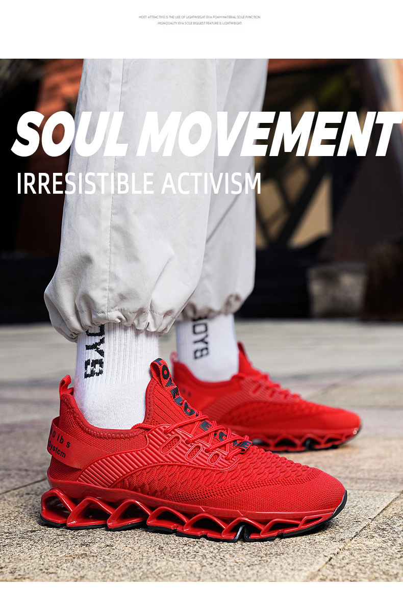 Atmungsaktive gedämpfte Laufschuhe für Herren detail 10