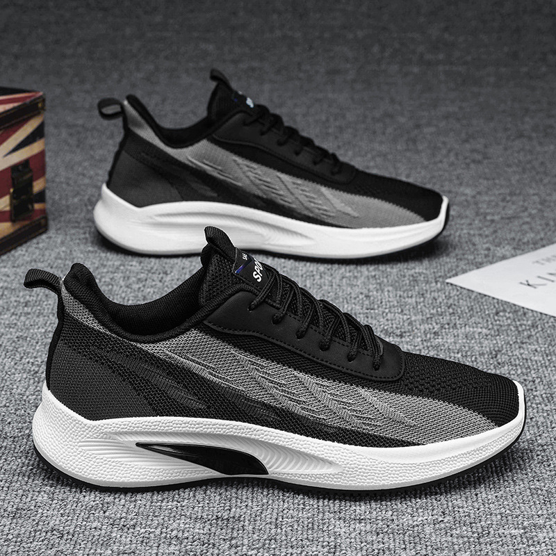 Scarpe da corsa da uomo in maglia traspiranti e leggere 3
