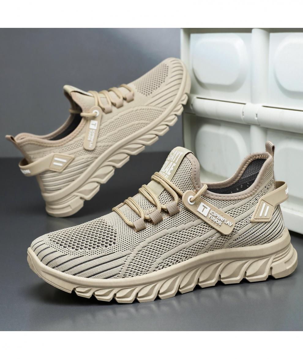 Men's Breathable Lightweight Mesh Running Shoes detail 13