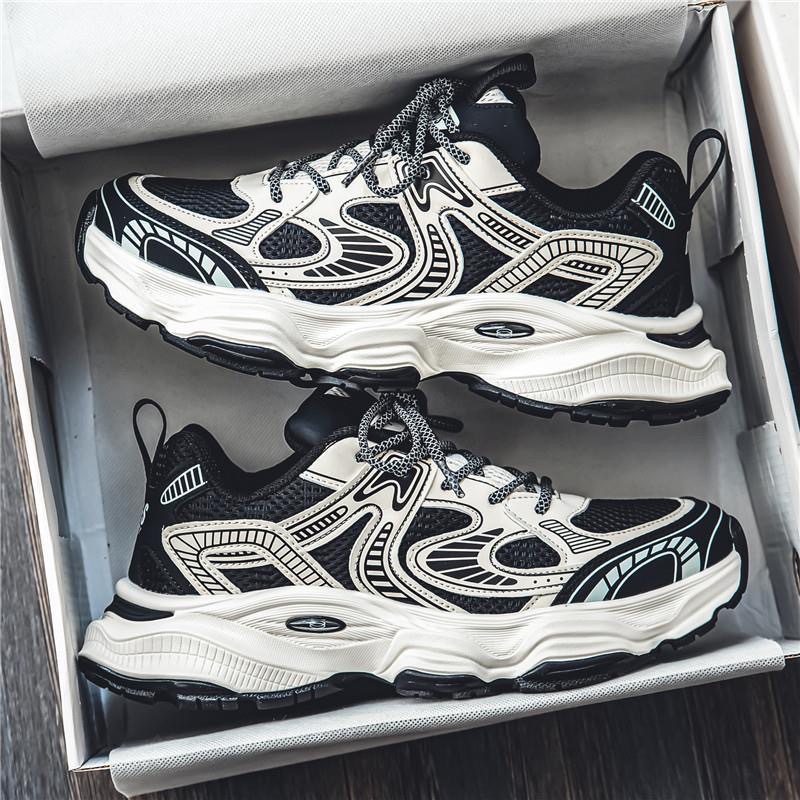 Atmungsaktive Mesh-Plateau-Freizeitschuhe für Herren 4