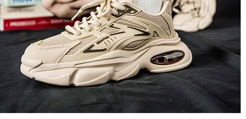 Sneakers da uomo con plateau ammortizzate in mesh traspirante detail 11
